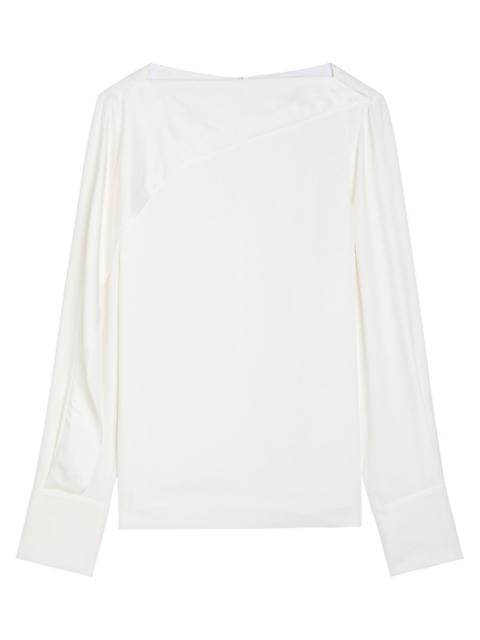 Erdem Draped Crepe top