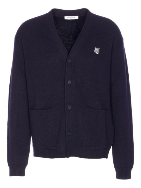 Maison Kitsuné Fox Head button cardigan
