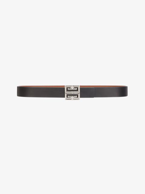 Givenchy Reversible 4G buckle belt in leather
