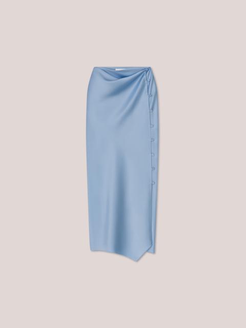 Nanushka SERRA - Buttoned slip skirt - Sky blue
