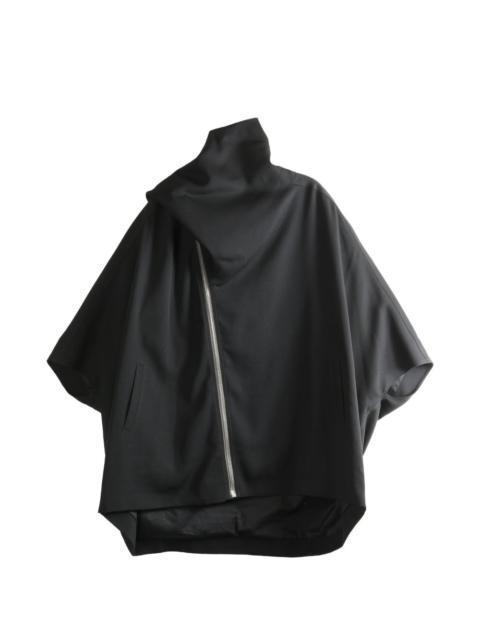 Rick Owens zip funnel-neck jacket