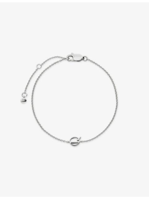 MONICA VINADER Initial Q Sterling-Silver Bracelet