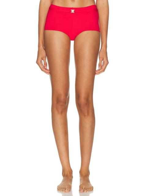 SKIMS Iconic Swim Belted Boyshort Bikini Bottom