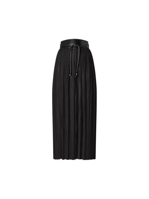 Louis Vuitton Pleated Jersey Maxi Skirt