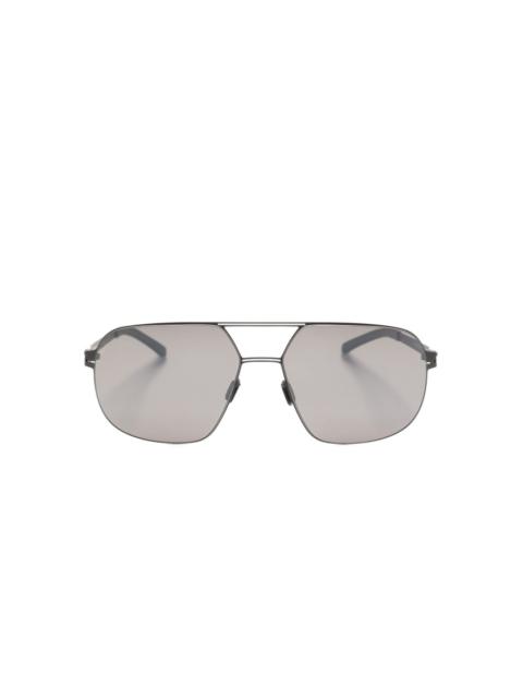 Angus pilot-frame sunglasses