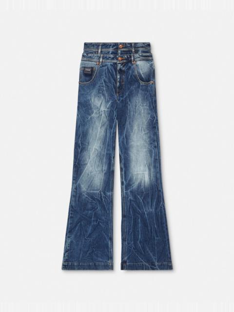 VERSACE JEANS COUTURE Wide Leg Jeans
