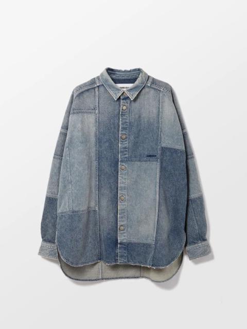 Ambush PATCHWORK DENIM SHIRT