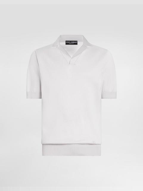 Dolce & Gabbana Silk polo shirt