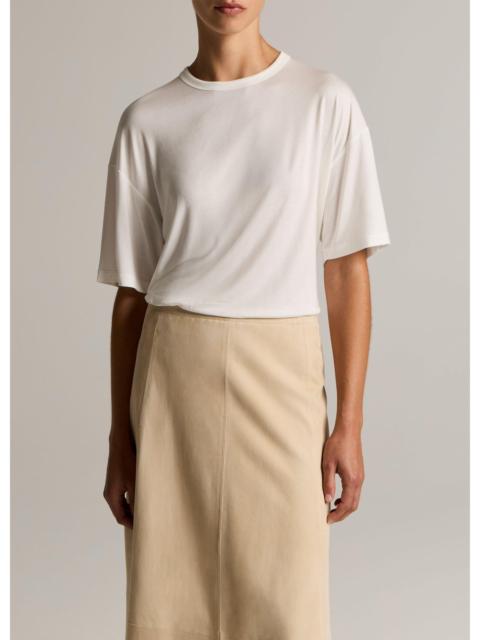 Vince Modal-Silk Relaxed T-Shirt