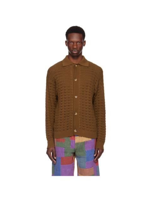 CMMN SWDN Brown Einar Cardigan