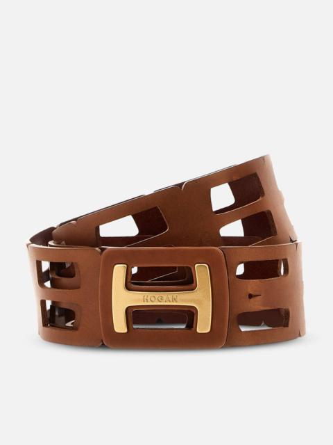 HOGAN Belt Brown