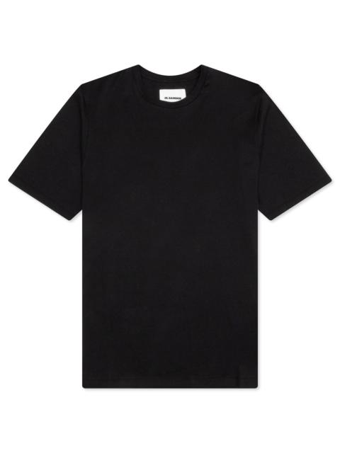 Jil Sander LOVE IS THE BEGINNING T-SHIRT - BLACK