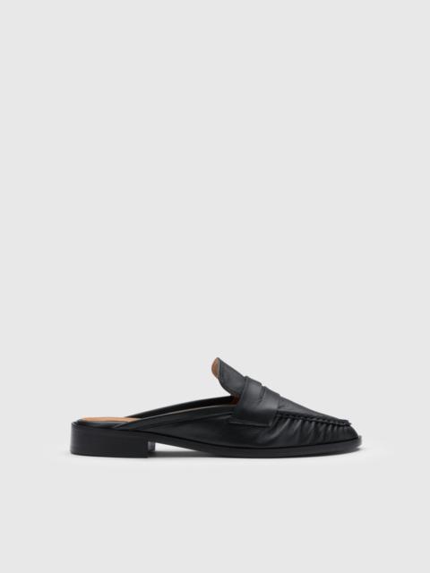 ATP ATELIER Capriana Black Nappa Slip-ins