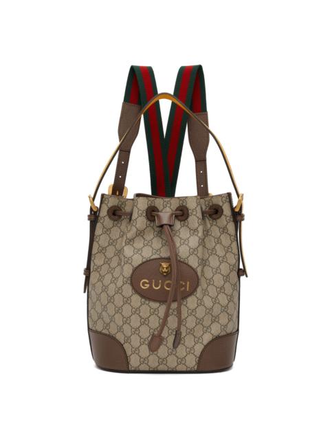 GUCCI Neo 빈티지 GG 대 배낭