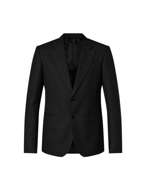 Louis Vuitton Embroidered Signature Wool Pont Neuf Jacket