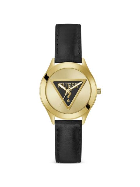 GUESS USA Tri Plaque 34mm watch