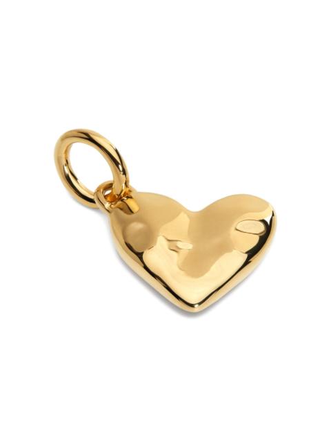 MONICA VINADER 18K gold-vermeil heart-locket
