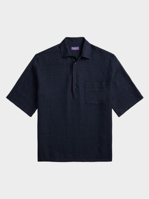 Polo Ralph Lauren Relaxed Fit Basket-Woven Shirt