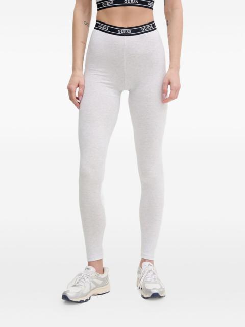 GUESS USA logo-waistband leggings