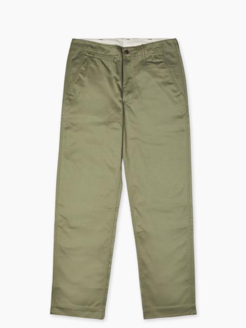 Warehouse & Co. WAREHOUSE & CO. LOT 1082 WEST POINT BASIC CHINO GREEN