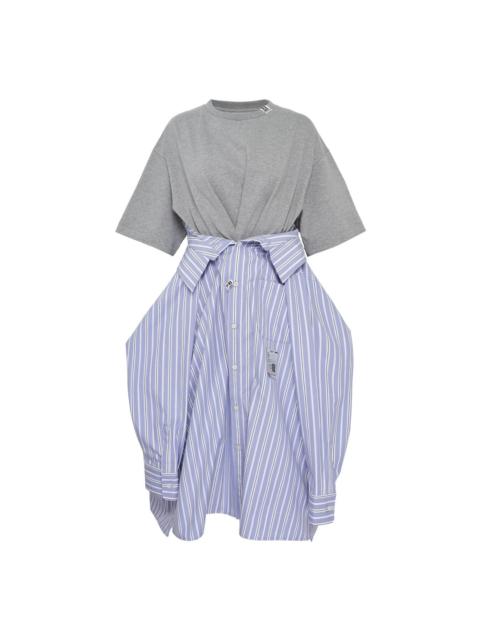 Maison MIHARAYASUHIRO Combined Tee x Shirts Dress