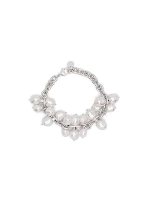 faux-pearl bracelet