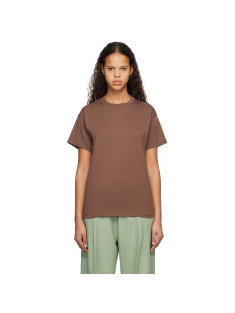 Stockholm Surfboard Club Brown Back Print T-Shirt