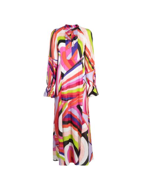 PUCCI Iride-print cotton maxi kaftan