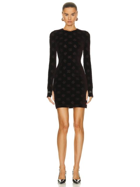 Dolce & Gabbana Long Sleeve Mini Dress | forward | REVERSIBLE