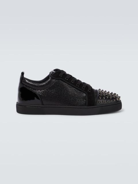 Louis Junior studded leather sneakers