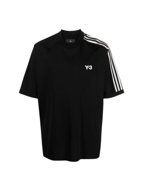 Y-3 logo-print cotton T-shirt
