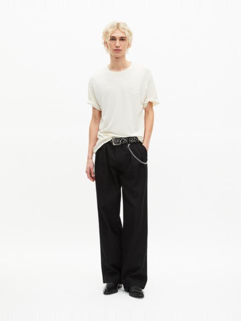 The Kooples BEIGE CREST T-SHIRT