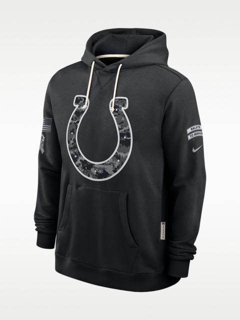 Nike Indianapolis Colts Salute to Service Sideline Men's Nike Dri-FIT NFL Pullover Hoodie