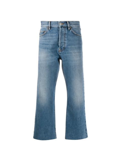 BALENCIAGA cropped straight-leg jeans
