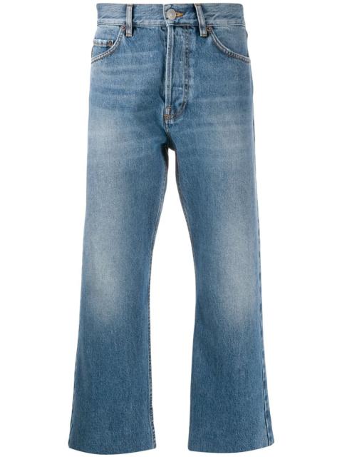 BALENCIAGA cropped straight-leg jeans