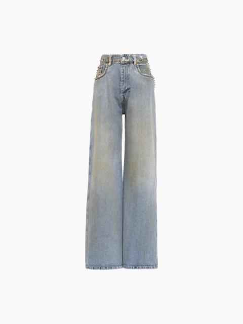 Miu Miu Studded denim jeans