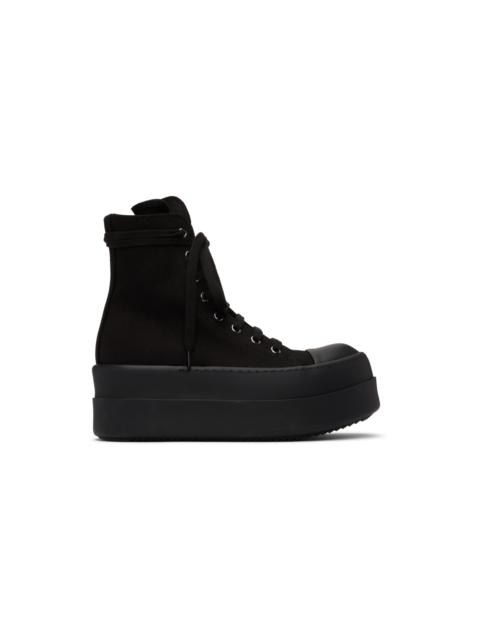 Rick Owens DRKSHDW Black Mega Bumper Sneakers