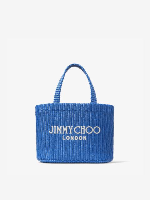 JIMMY CHOO Beach Tote E/W Mini
Sky Raffia Embroidered Mini Tote Bag