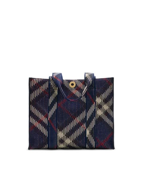 small Check  tote bag