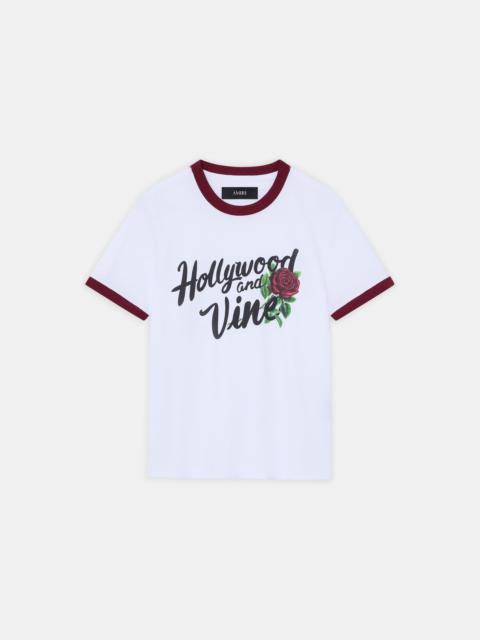 AMIRI WOMEN'S ROSE RINGER TEE