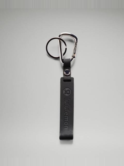 lululemon Silicone Keychain