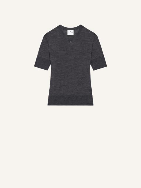 courrèges MERINO WOOL TOP