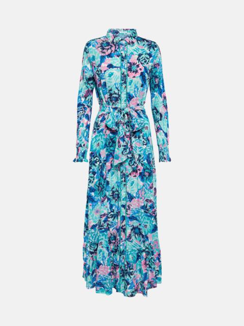 Poupette St Barth Kimi printed maxi dress