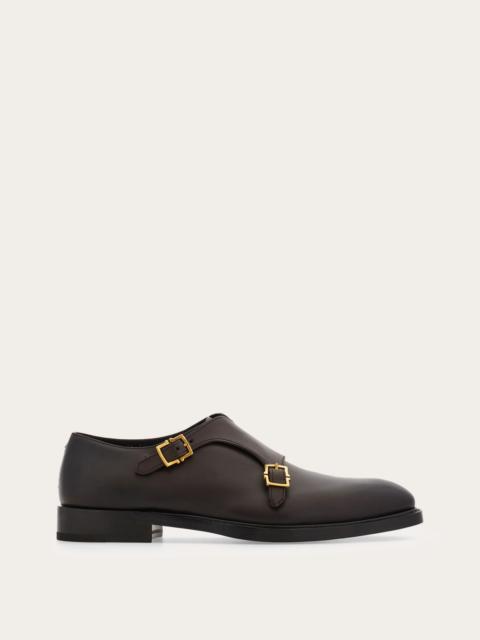 FERRAGAMO Double monkstrap