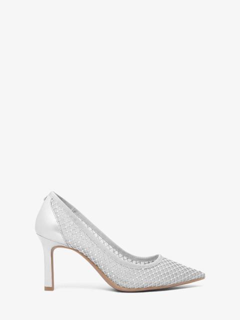 MICHAEL KORS Willa Embellished Mesh Pump