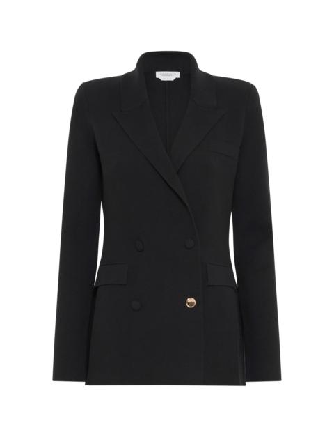 GABRIELA HEARST Bowen Knit Jacket in Black Wool