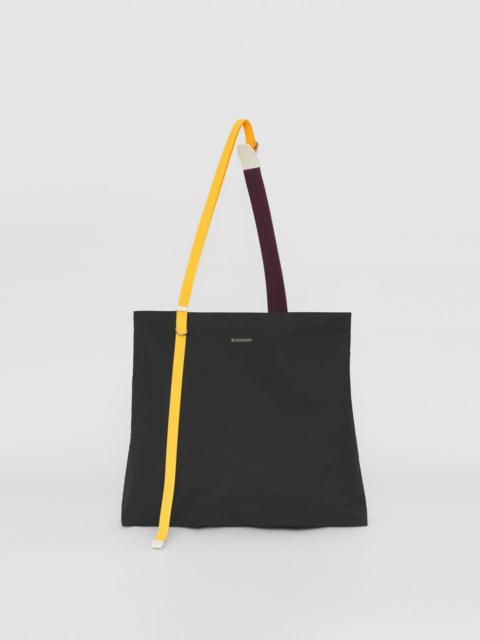 Burberry Nylon and Leather Astra Bag