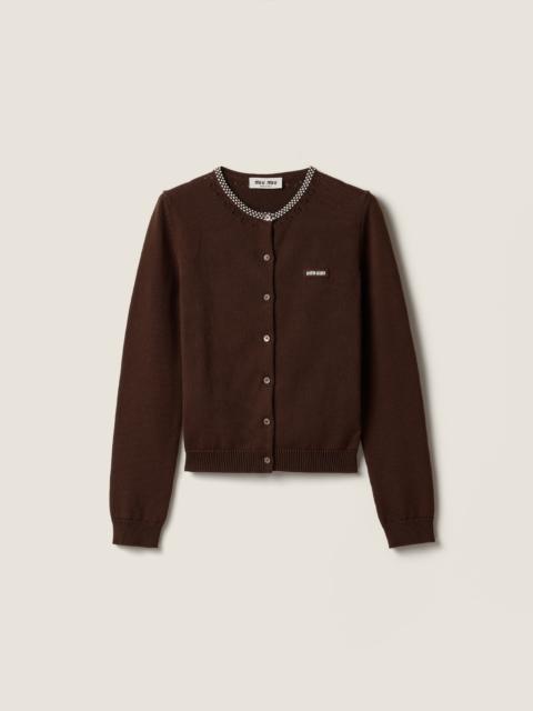 Miu Miu Cotton cardigan
