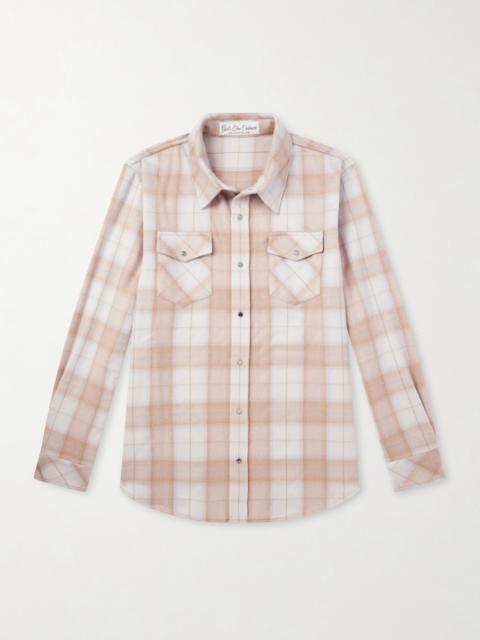 God’s True Cashmere Checked Cashmere Shirt