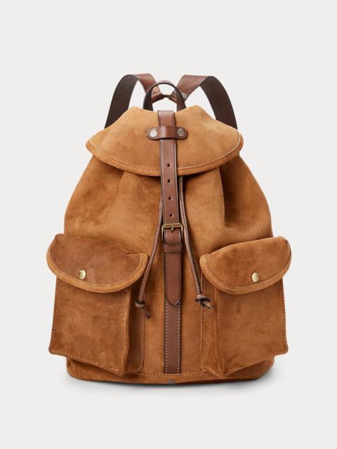 RRL by Ralph Lauren Roughout Suede Rucksack